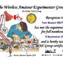 WAX Group Certificate